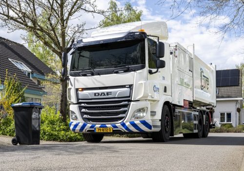 Fully electric DAFs for garbage collection min